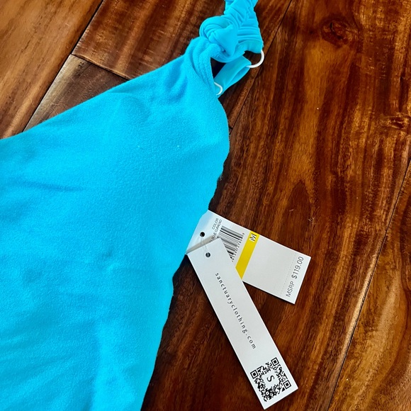 Sanctuary Blue One Piece Swimsuit with Sleek Design - Picture 3 of 5